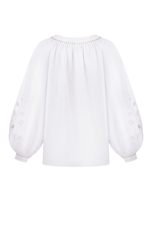 Mallow white blouse FOBERINI