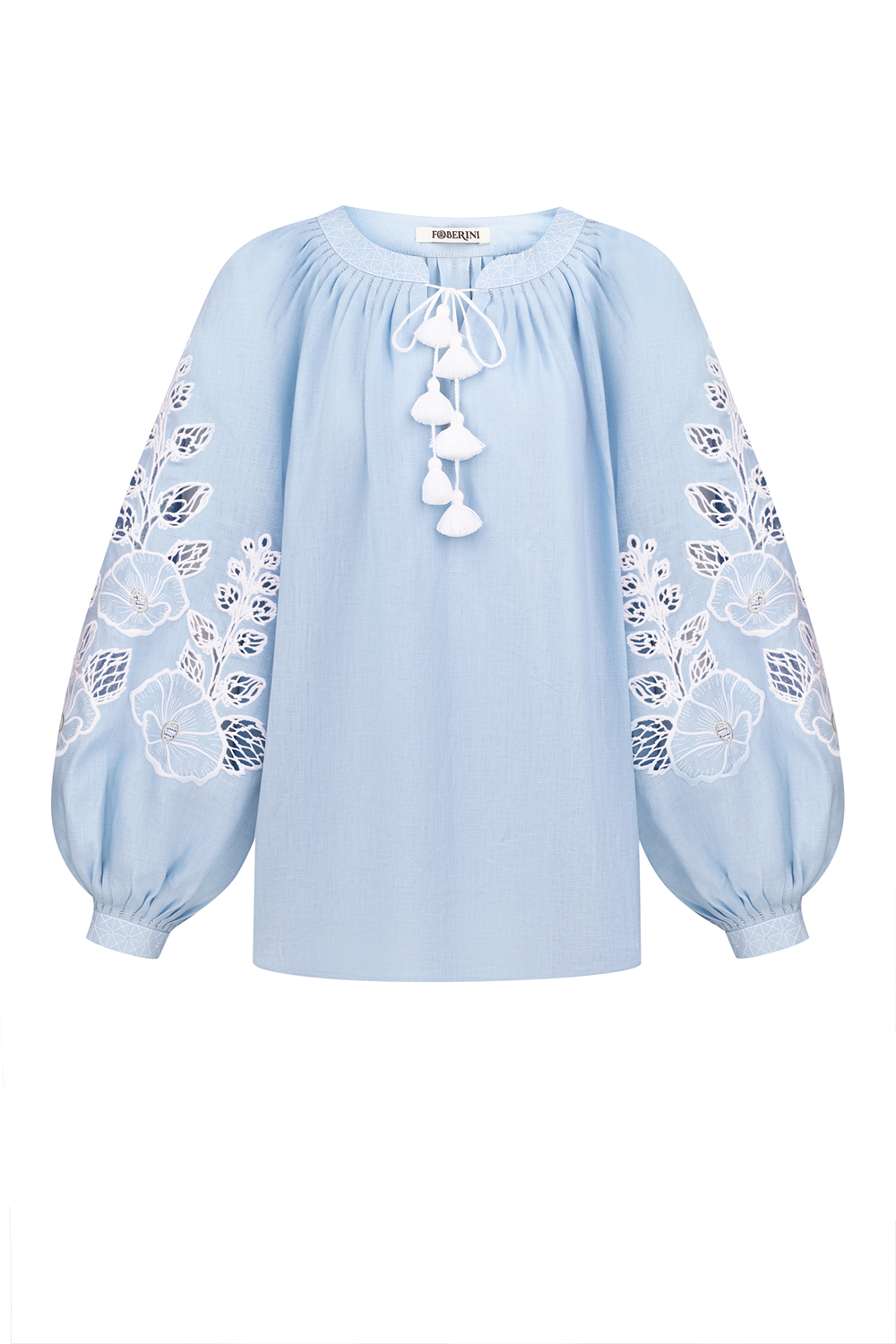 Mallow blue blouse FOBERINI