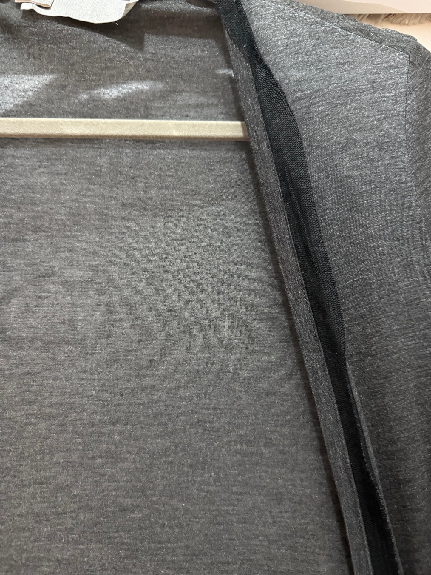 Sheer Open-Front Cardigan in Grey Rayon JASON WU (Pre-Owned)