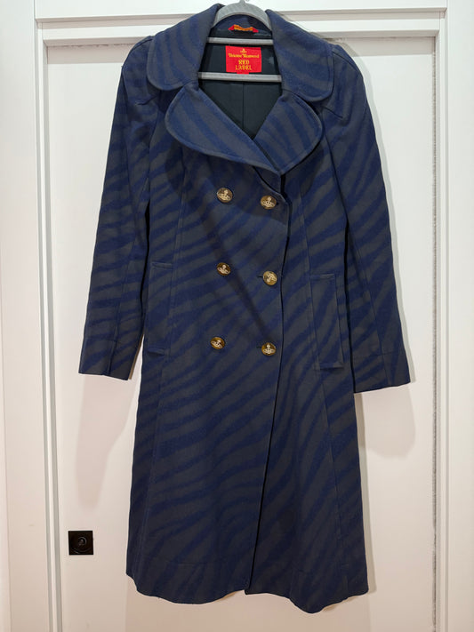 Coat Navy Blue VIVIENNE WESTWOOD RED LABEL (Pre-Owned)