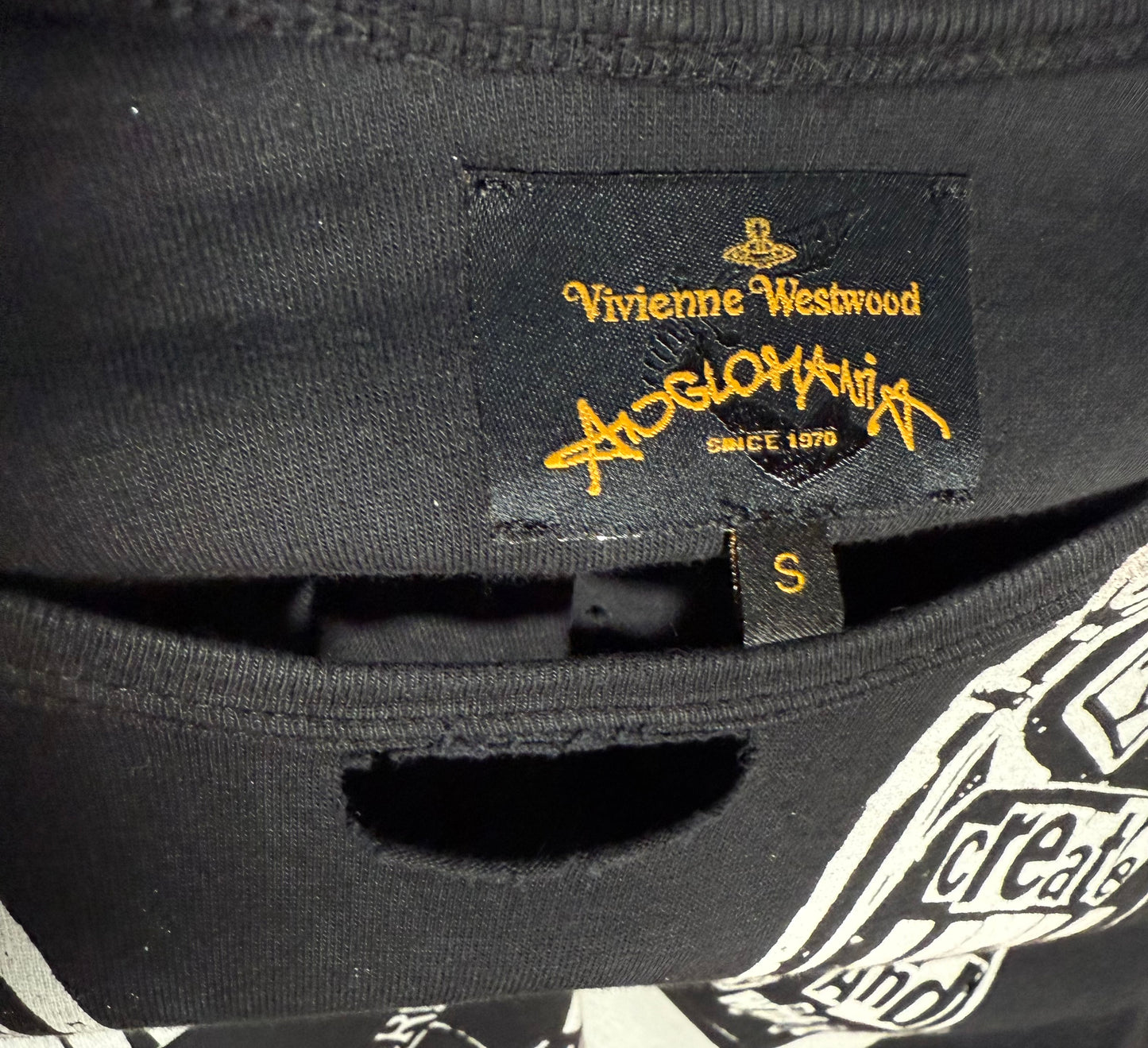 Anglomania Punk Graphic T-Shirt VIVIENNE WESTWOOD (Pre-Owned)