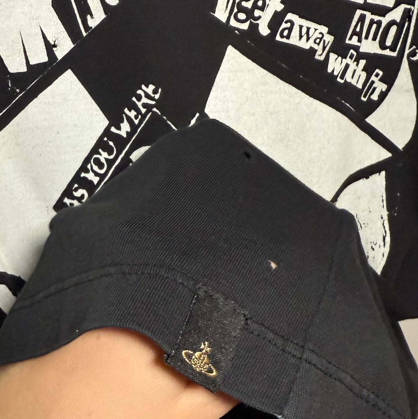 Anglomania Punk Graphic T-Shirt VIVIENNE WESTWOOD (Pre-Owned)