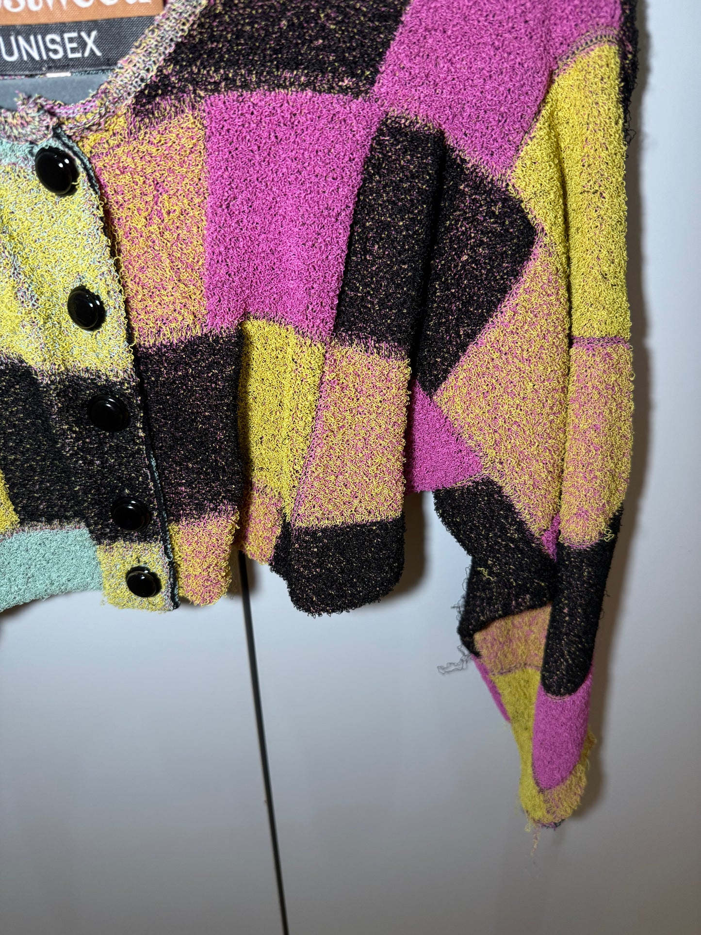 Cropped Knit Cardigan Patchwork Unisex VIVIENNE WESTWOOD ANDREAS KRONTHALER (Pre-Owned)