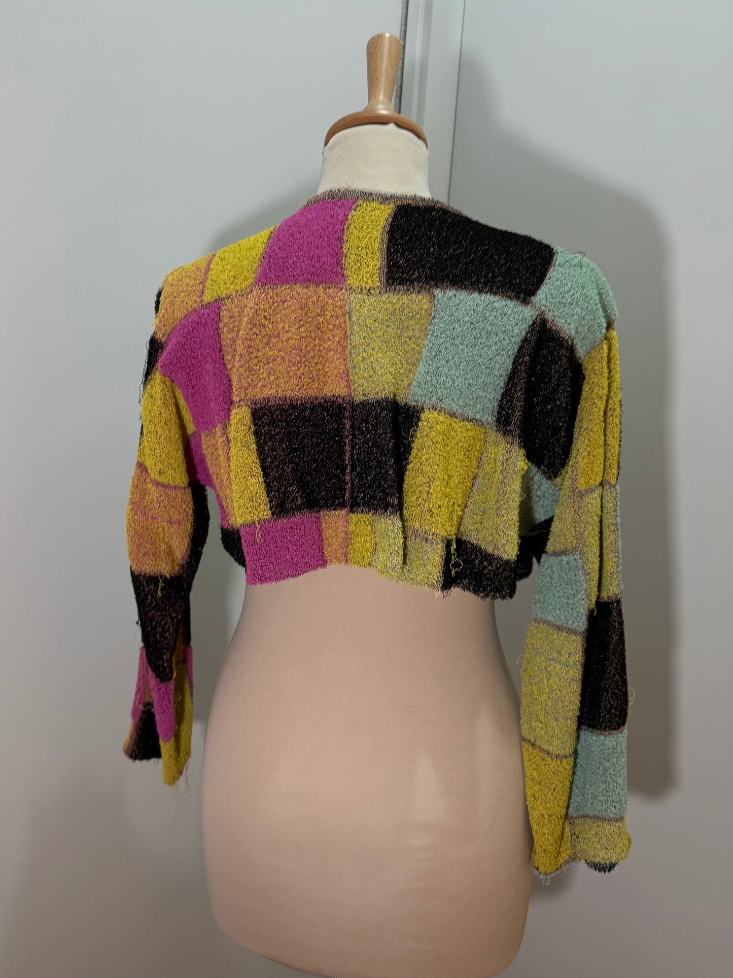 Cropped Knit Cardigan Patchwork Unisex VIVIENNE WESTWOOD ANDREAS KRONTHALER (Pre-Owned)