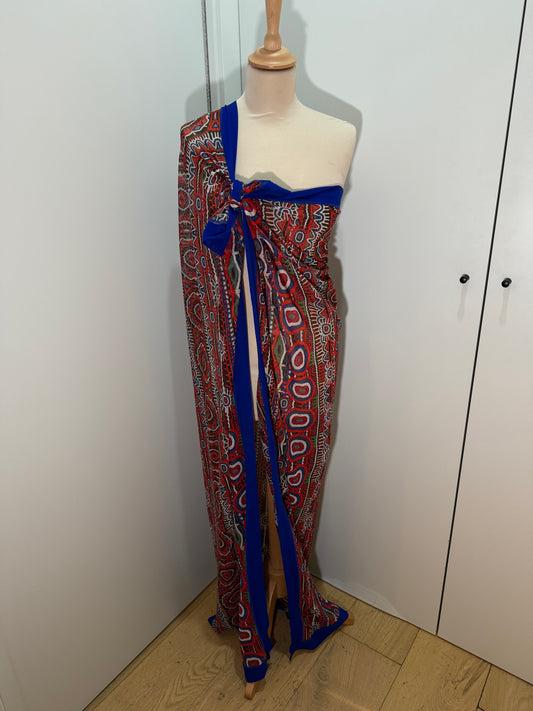 Printed Pareo Scarf Multicolor JEAN PAUL GAULTIER (Pre-Owned)