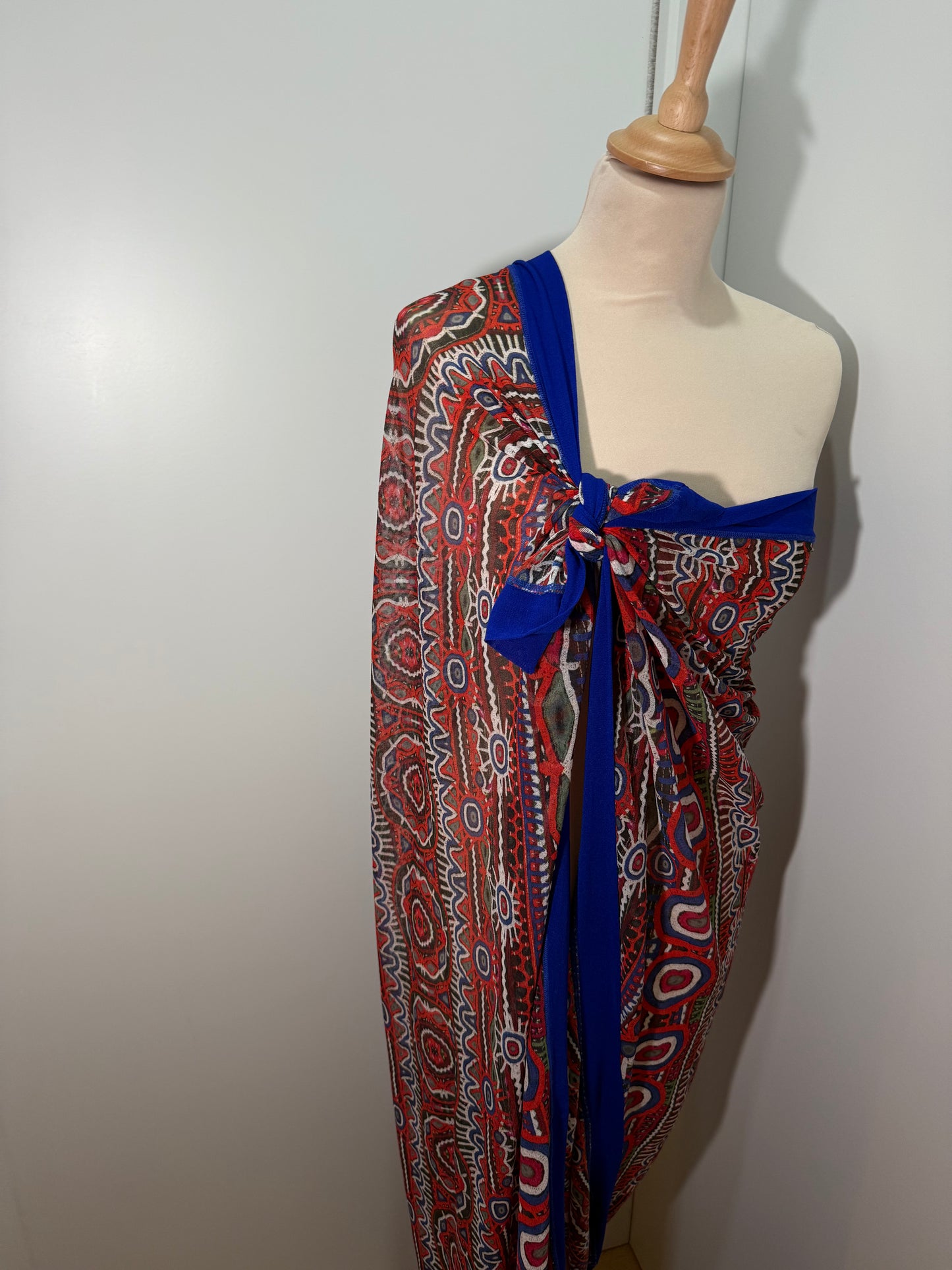 Printed Pareo Scarf Multicolor JEAN PAUL GAULTIER (Pre-Owned)