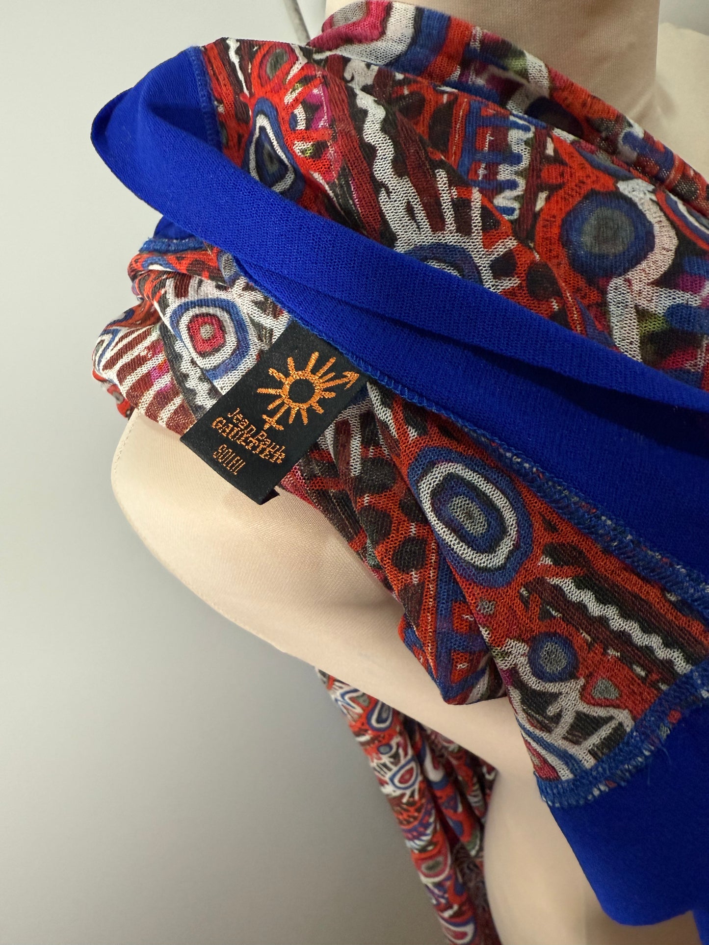 Printed Pareo Scarf Multicolor JEAN PAUL GAULTIER (Pre-Owned)
