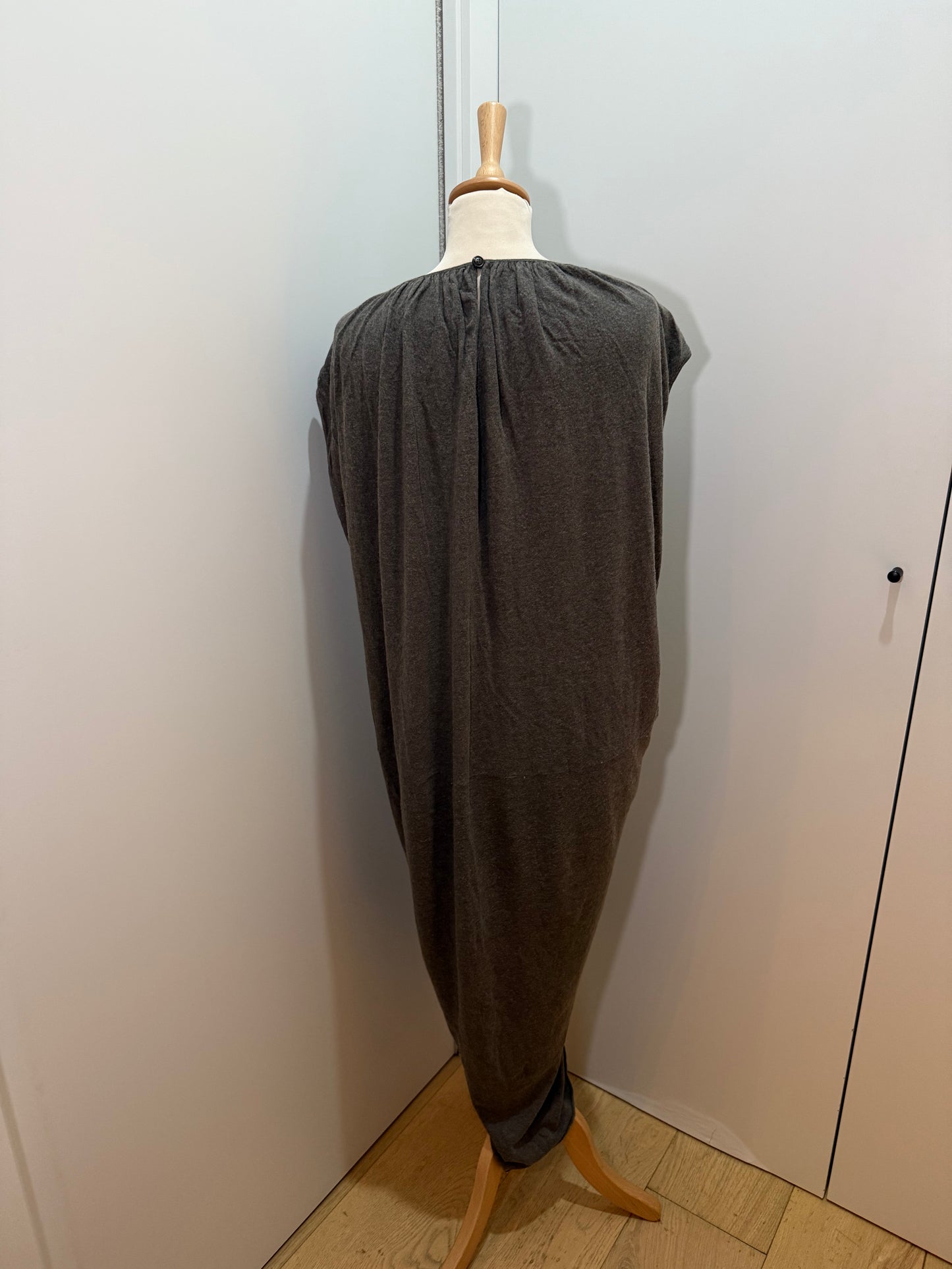 Draped Knit Cashmere Dress Gray RICK OWENS (Pre-Owned)