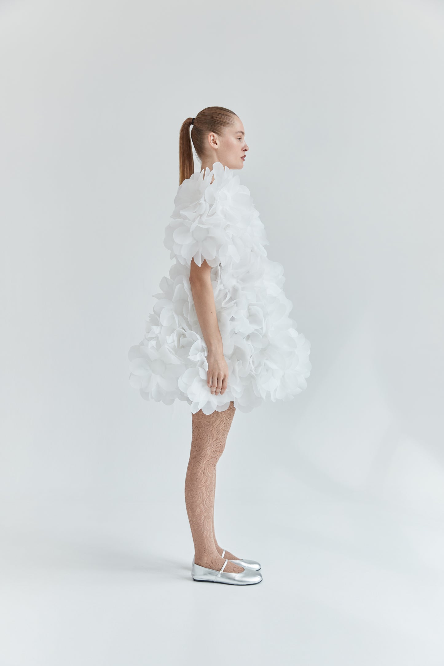 Peony Sweet Dress in milk white PASKAL