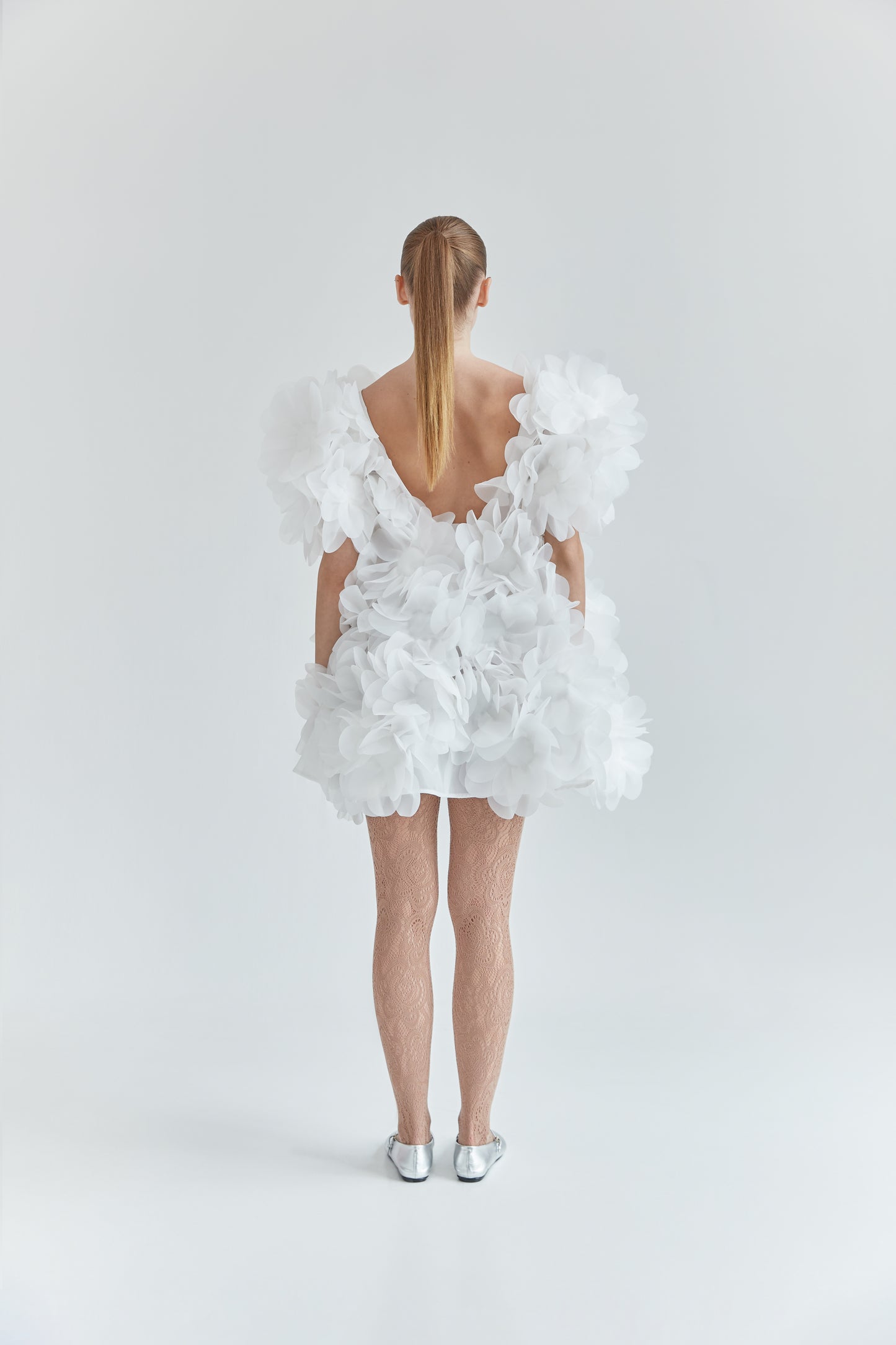 Peony Sweet Dress in milk white PASKAL