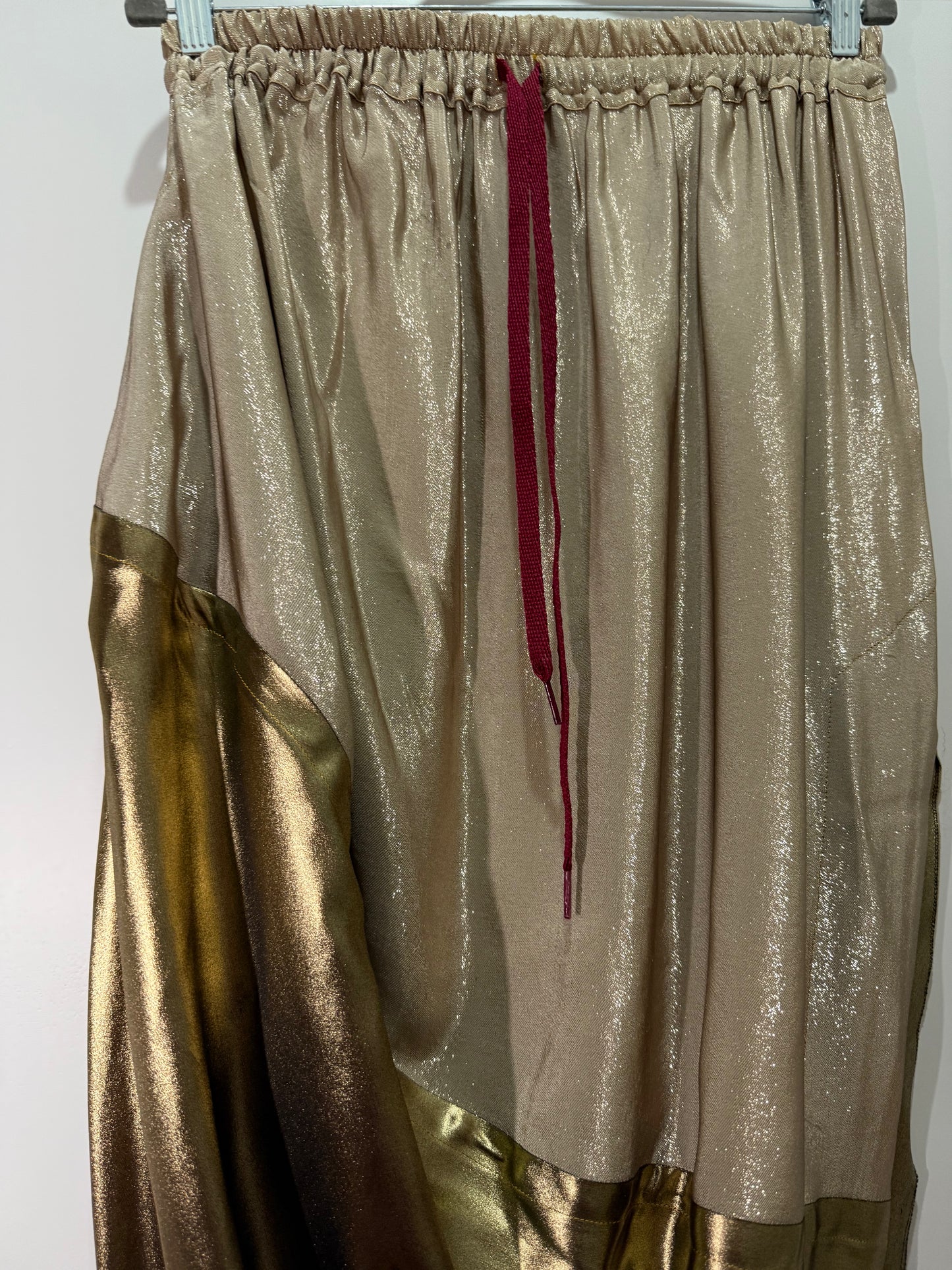 Draped Gold Skirt - Andreas Kronthaler VIVIENNE WESTWOOD GOLD LABEL (Pre-Owned)