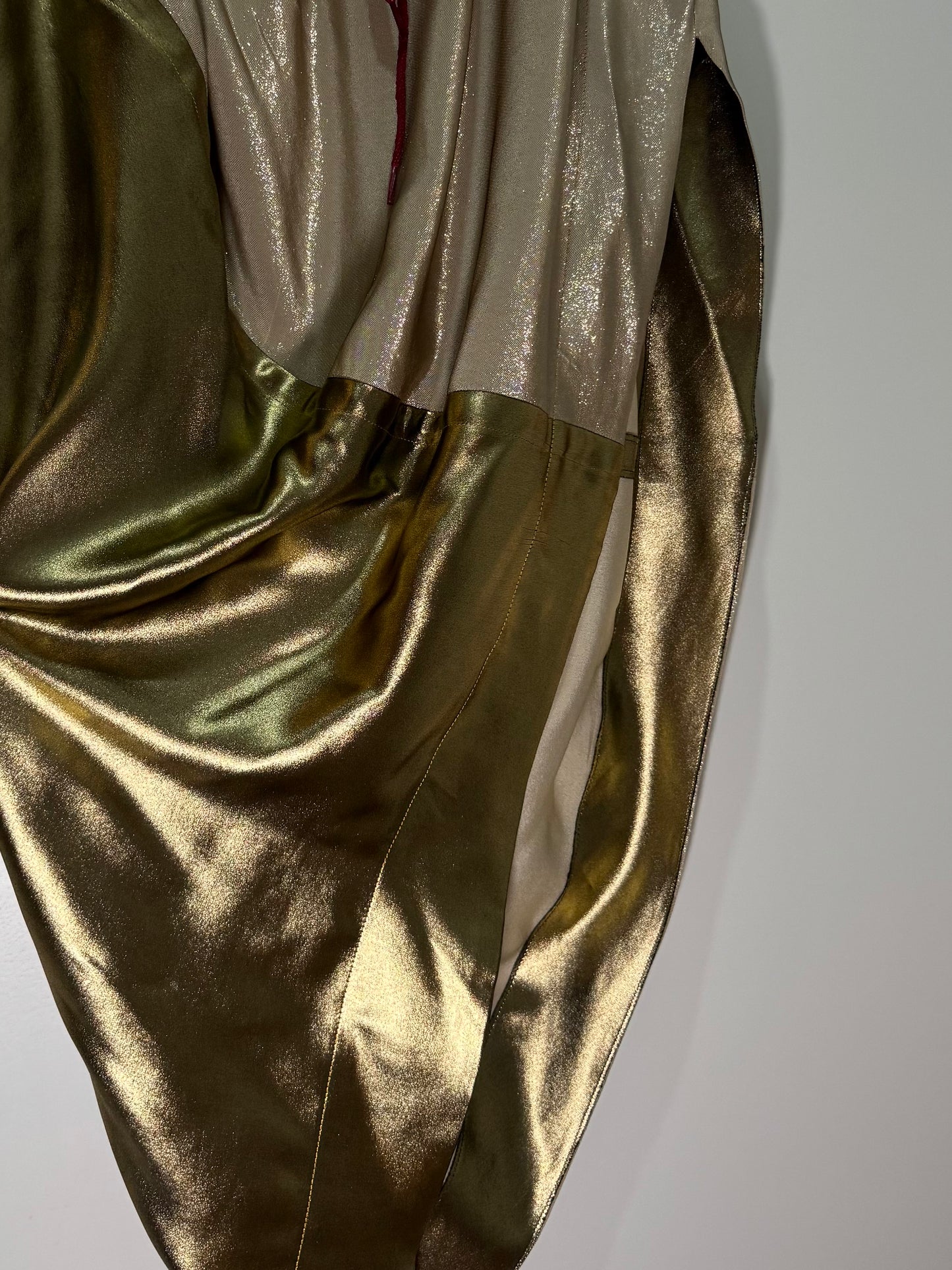 Draped Gold Skirt - Andreas Kronthaler VIVIENNE WESTWOOD GOLD LABEL (Pre-Owned)