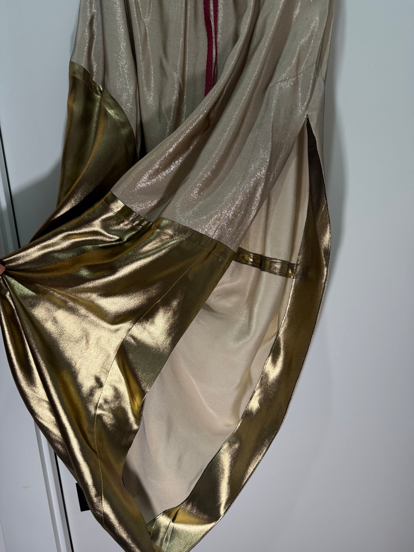 Draped Gold Skirt - Andreas Kronthaler VIVIENNE WESTWOOD GOLD LABEL (Pre-Owned)