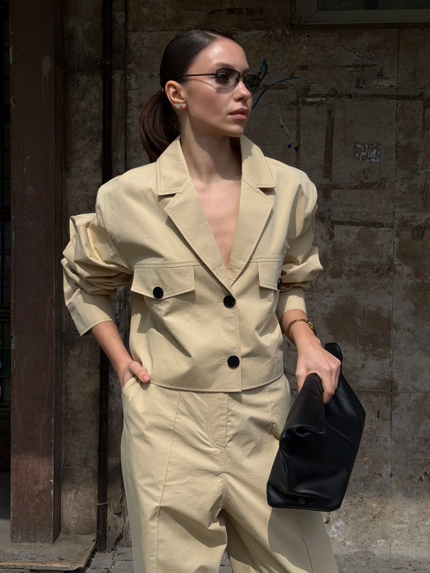 COTTON JACKET KATERINA KVIT