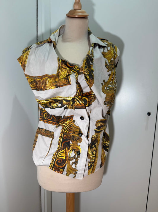Printed Vest Top Draped VIVIENNE WESTWOOD GOLD LABEL (Pre-Owned)