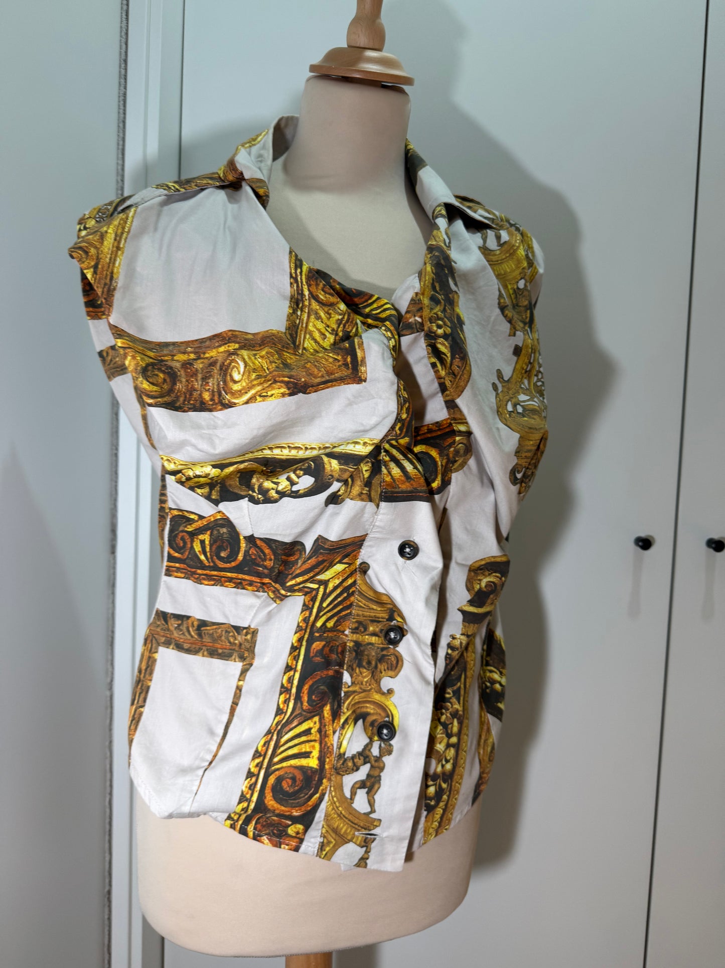 Printed Vest Top Draped VIVIENNE WESTWOOD GOLD LABEL (Pre-Owned)
