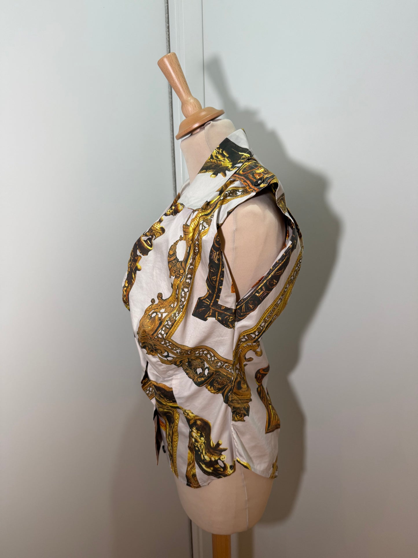 Printed Vest Top Draped VIVIENNE WESTWOOD GOLD LABEL (Pre-Owned)