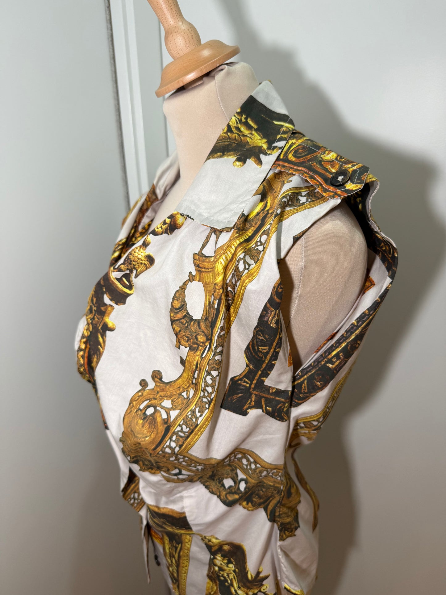 Printed Vest Top Draped VIVIENNE WESTWOOD GOLD LABEL (Pre-Owned)