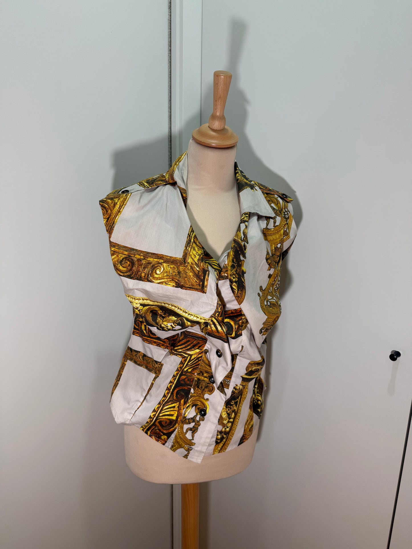 Printed Vest Top Draped VIVIENNE WESTWOOD GOLD LABEL (Pre-Owned)
