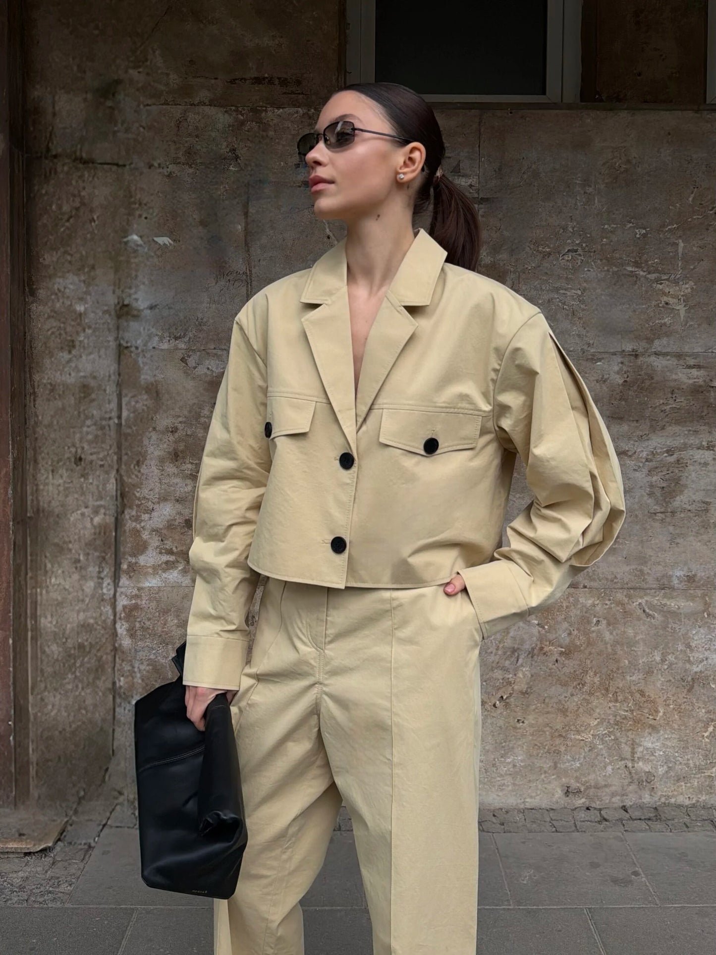 COTTON JACKET KATERINA KVIT