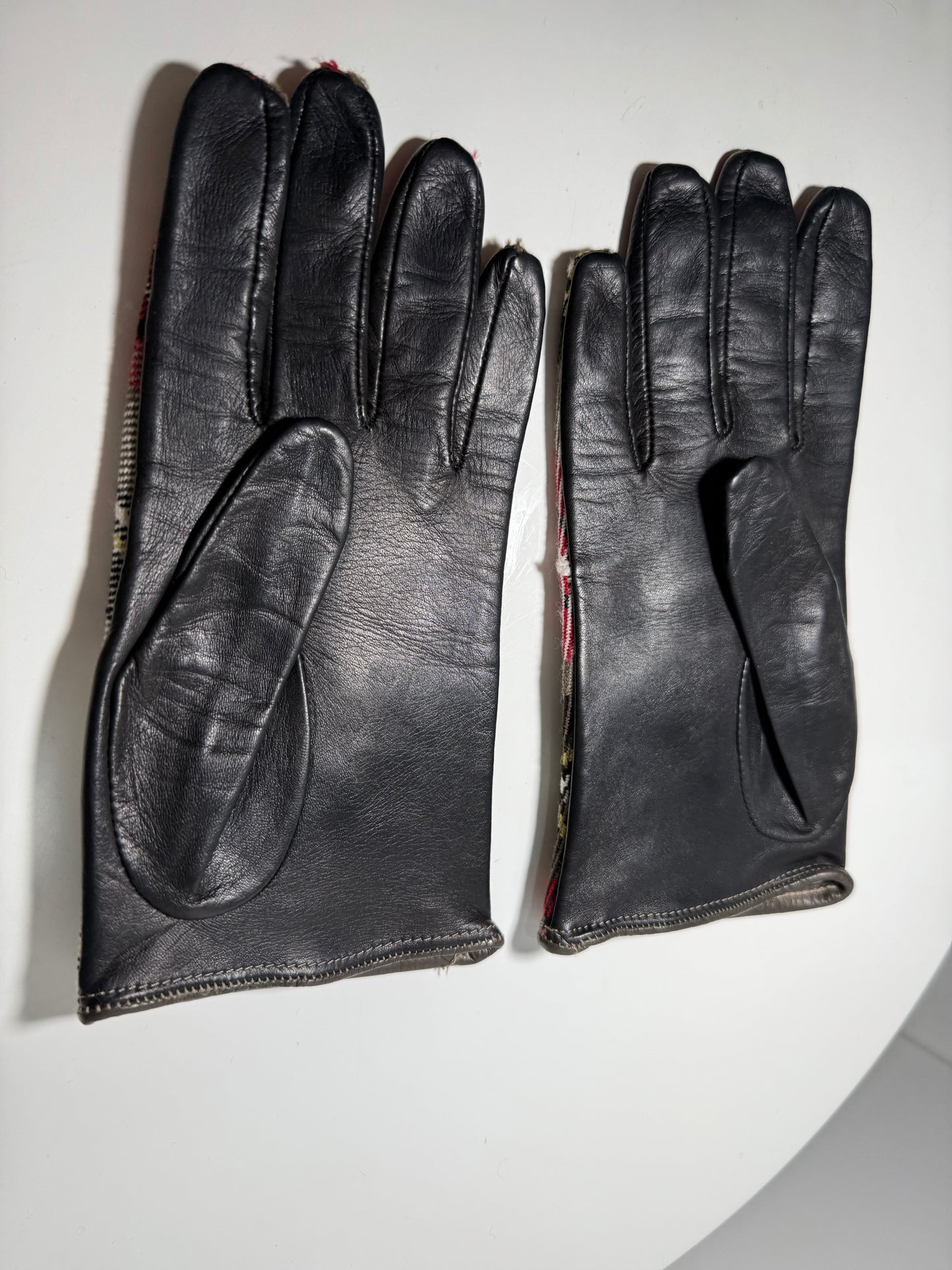 Tartan Leather Gloves Multicolor VIVIENNE WESTWOOD (Pre-Owned)