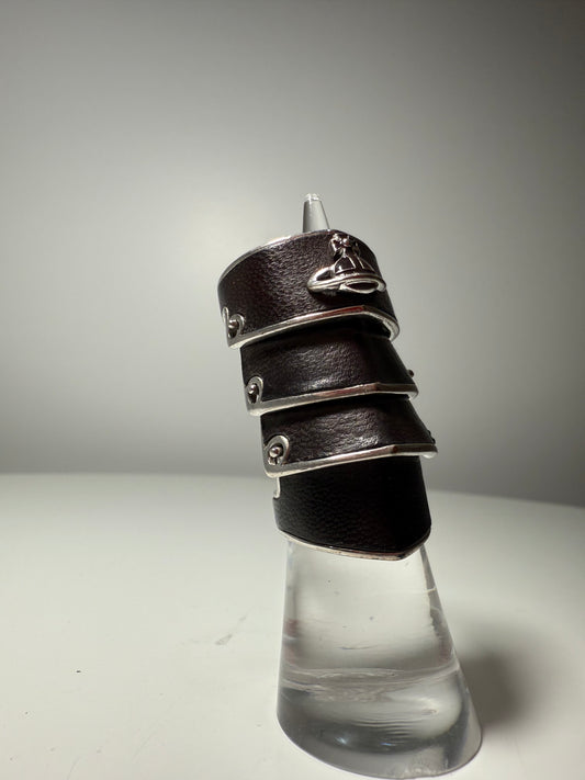 Orb Armour Leather Wrap Ring VIVIENNE WESTWOOD (Pre-Owned)