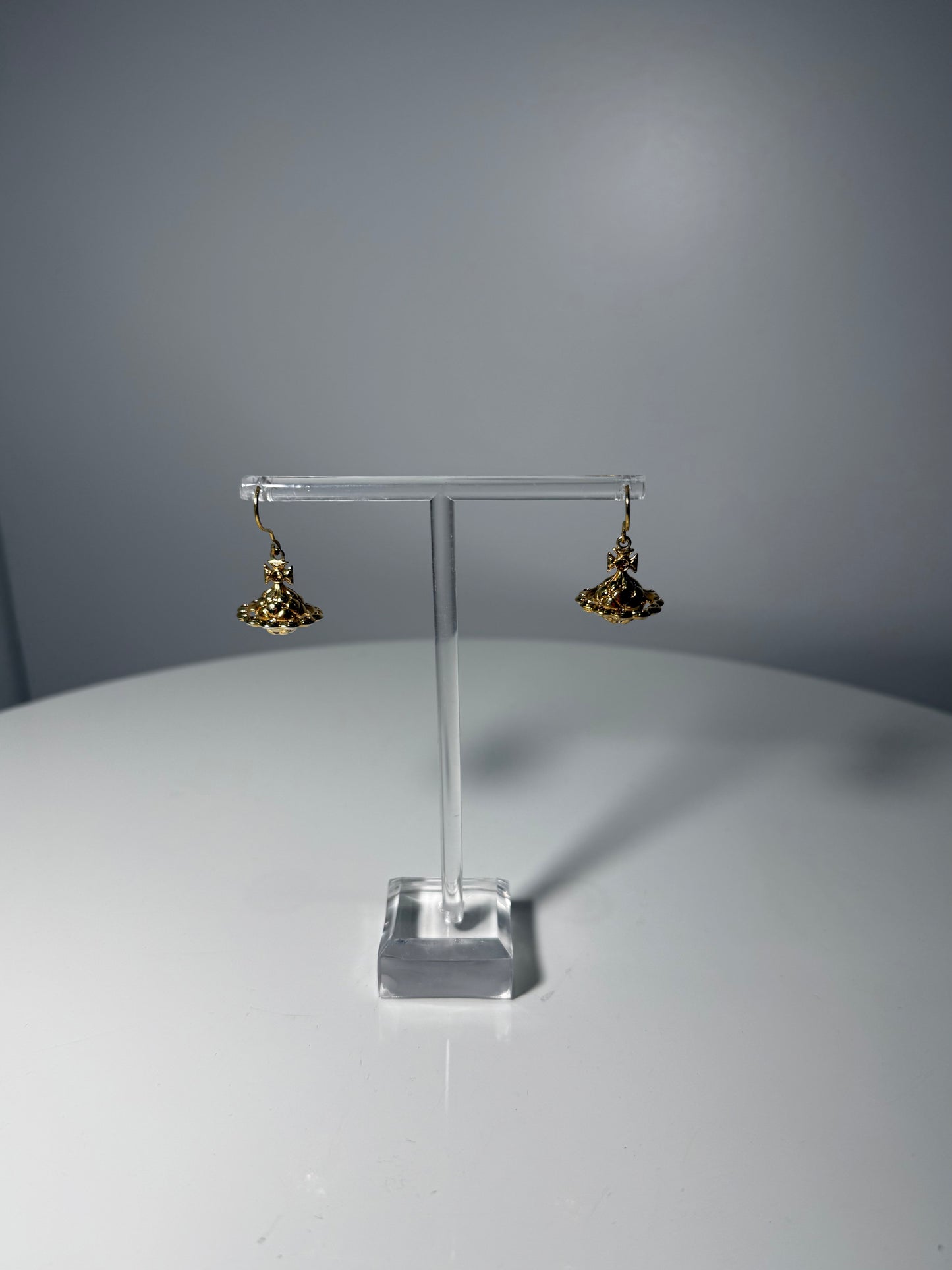 Orb Drop / Saturn Earrings Gold Tone VIVIENNE WESTWOOD (Pre-Owned)
