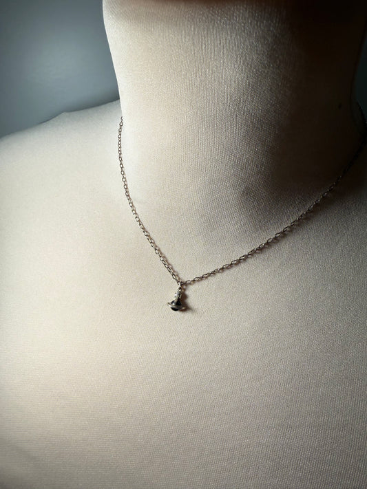 Orb Pendant Necklace Silver Tone VIVIENNE WESTWOOD (Pre-Owned)
