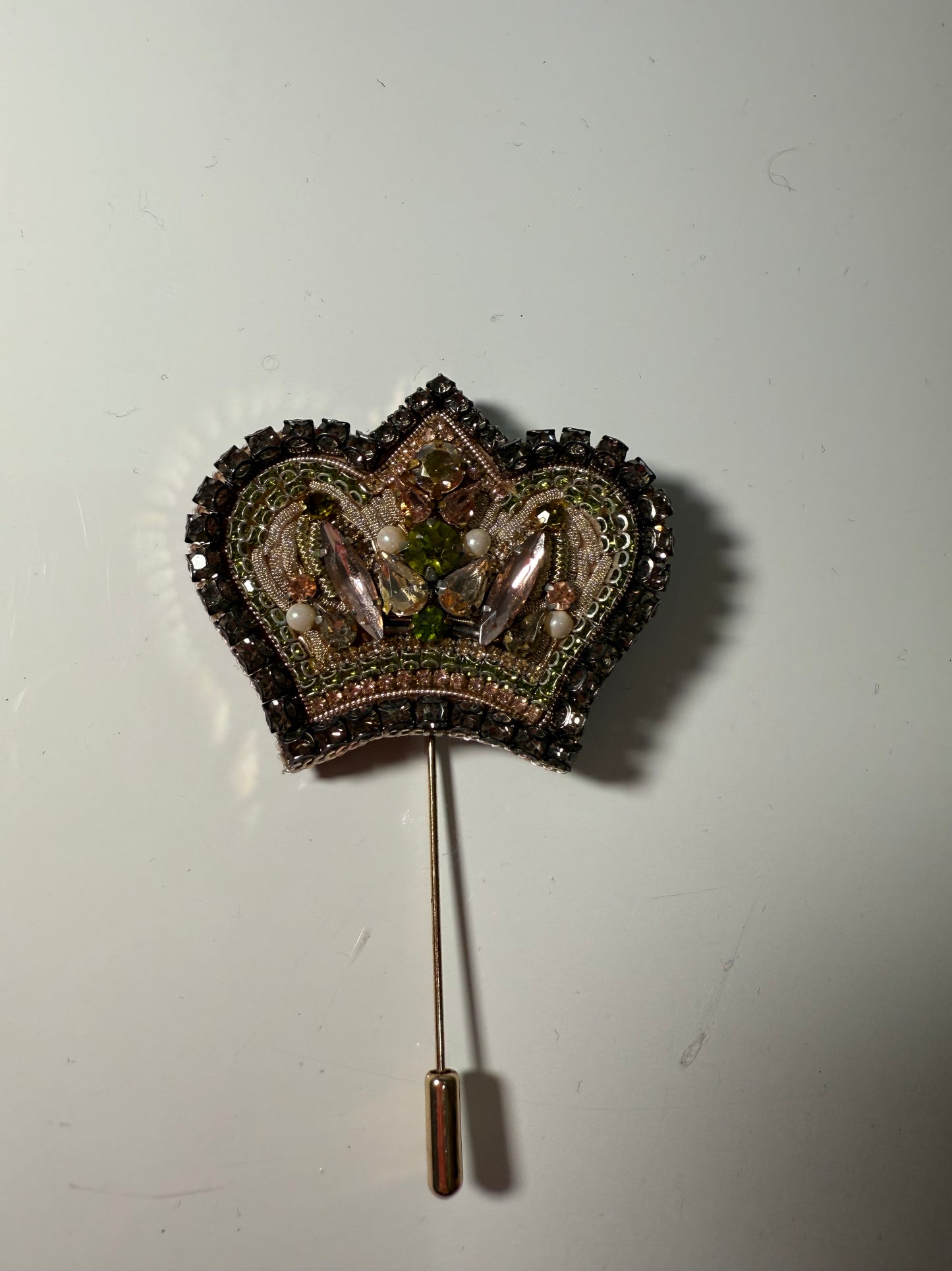 Handmade Crown Brooch - YS (Pre-Owned)