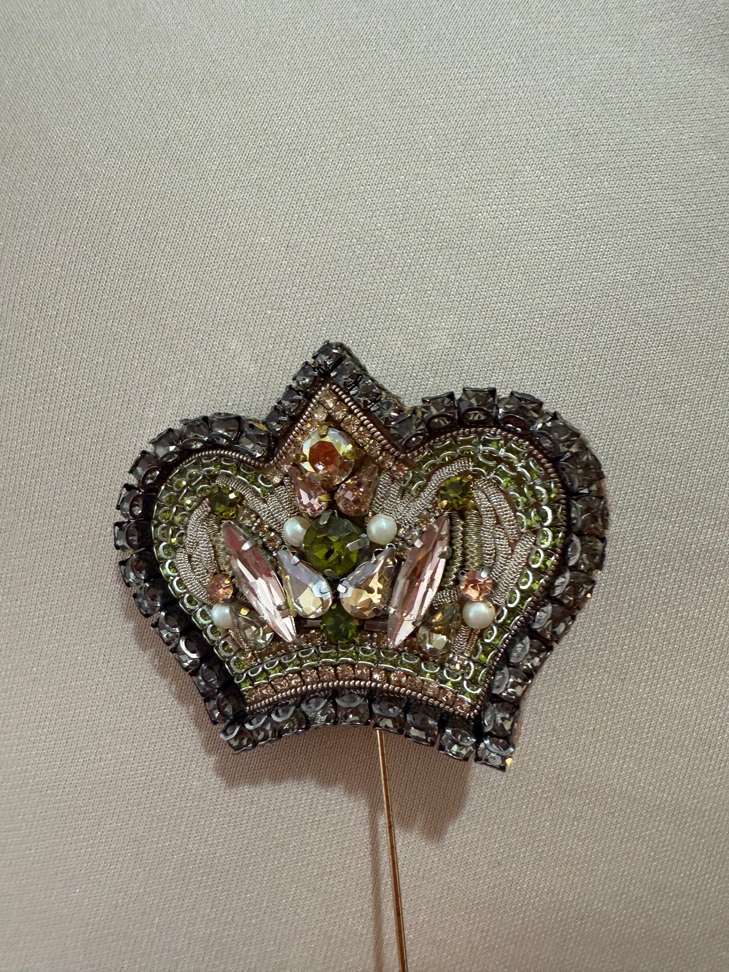 Handmade Crown Brooch - YS (Pre-Owned)