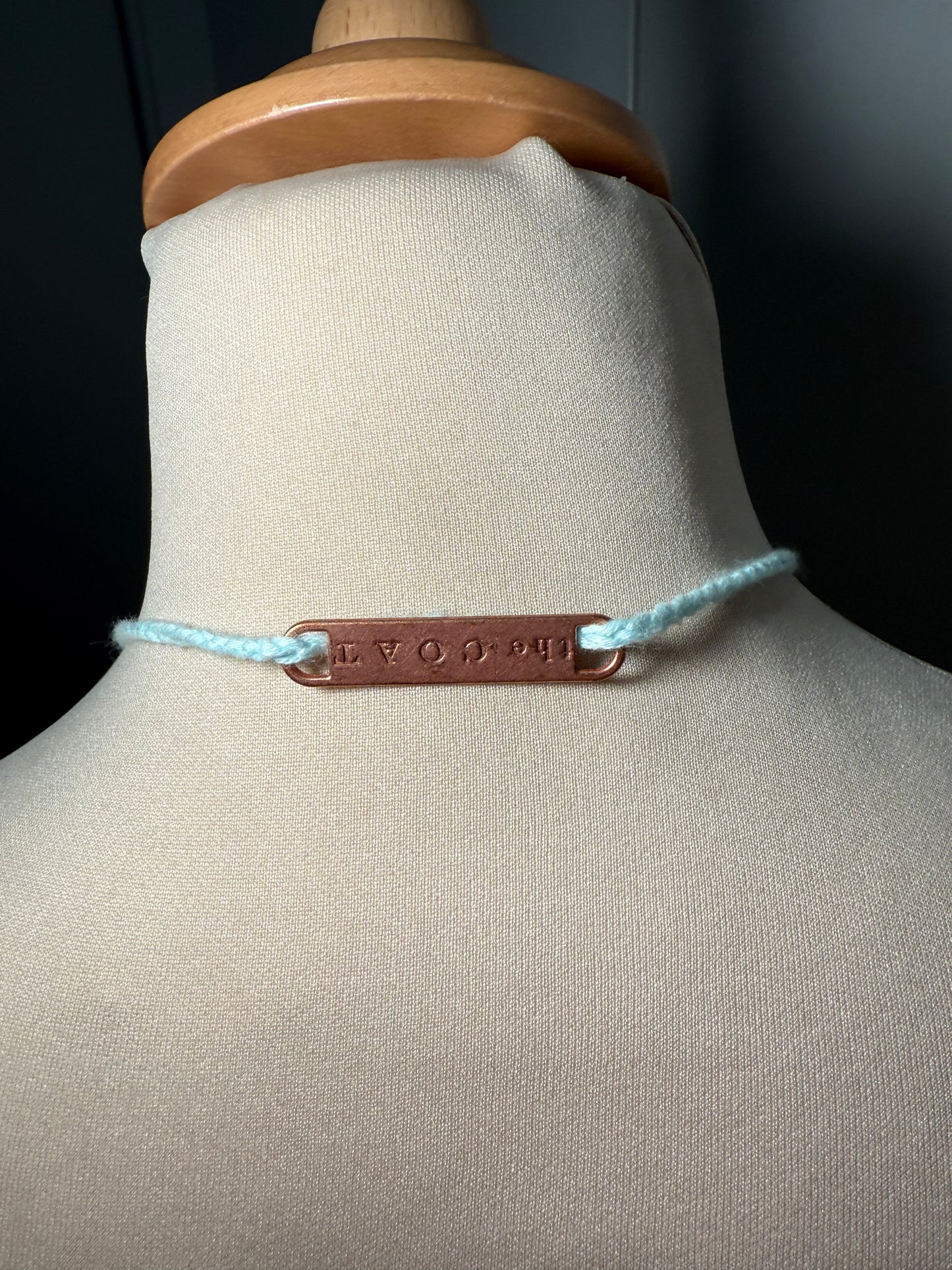 Ceramic Pendant Necklace - THE COAT (Pre-Owned)