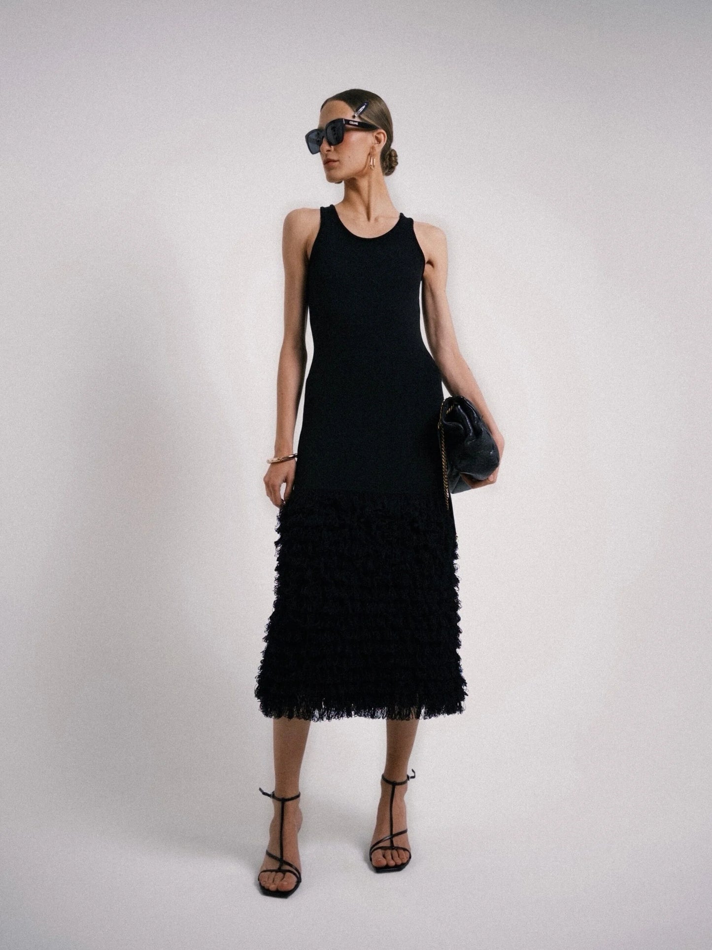 KNITWEAR DRESS  KATERINA KVIT