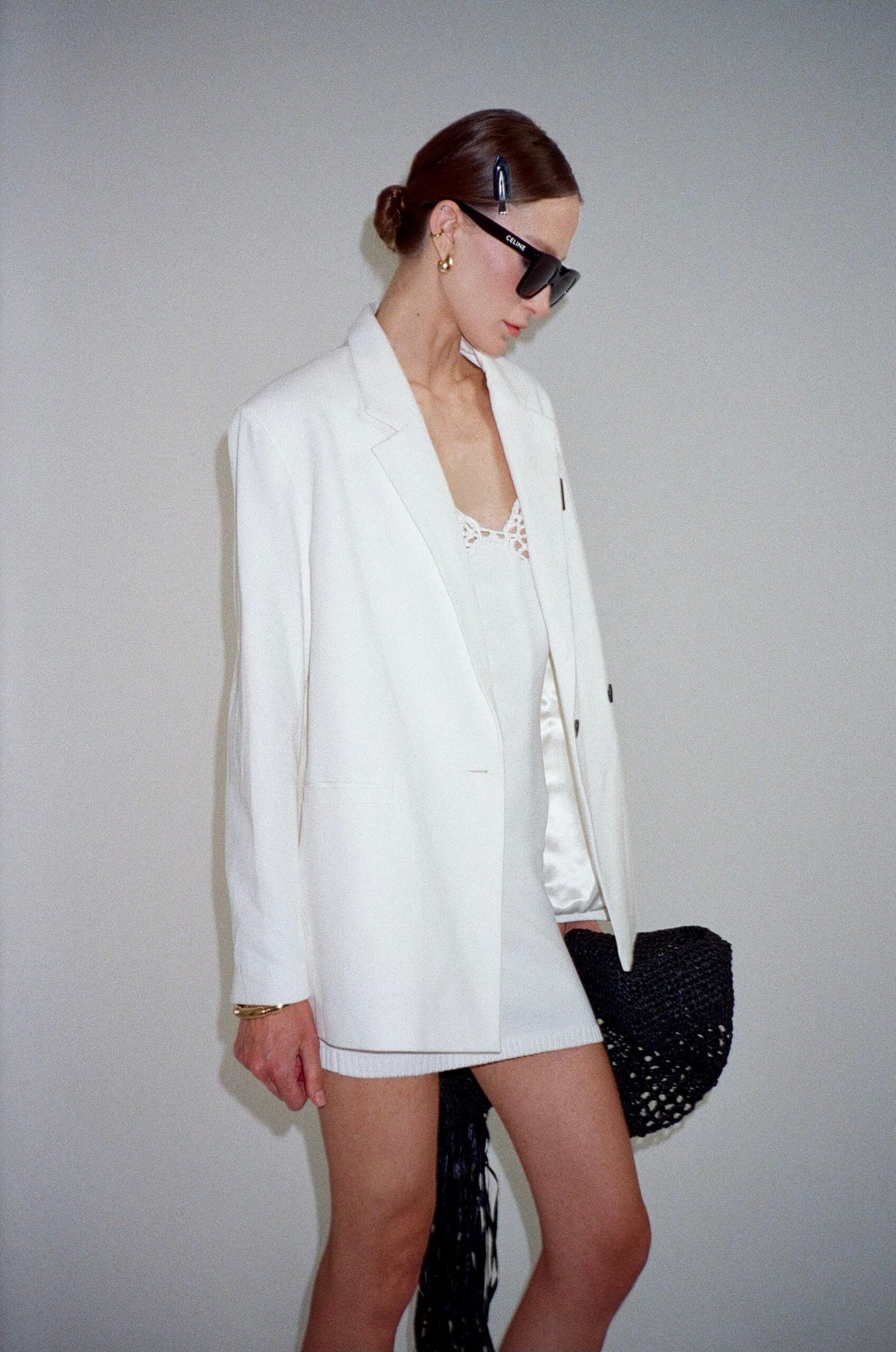 KNITWEAR DRESS  KATERINA KVIT