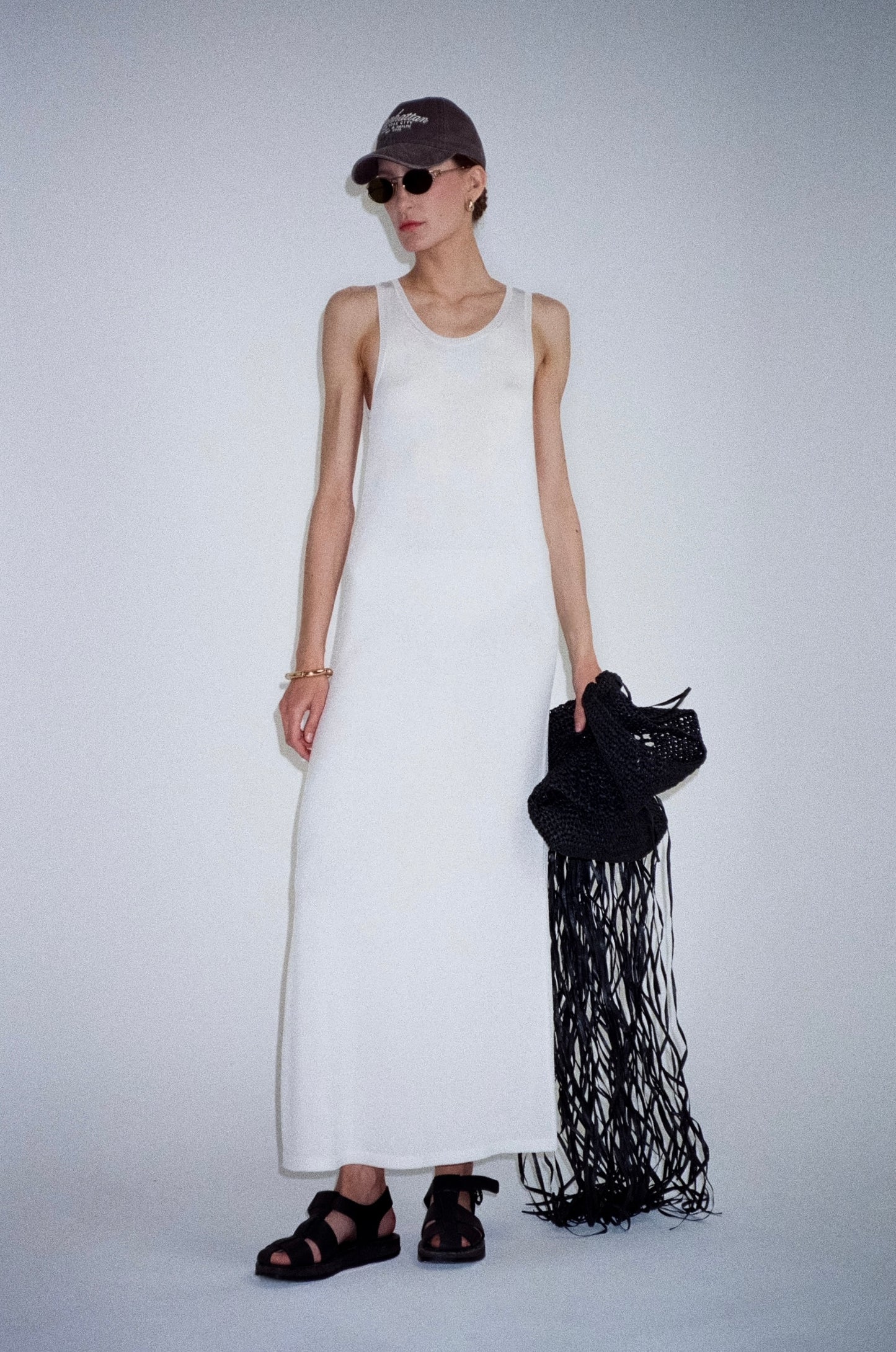 KNITTED DRESS KATERINA KVIT