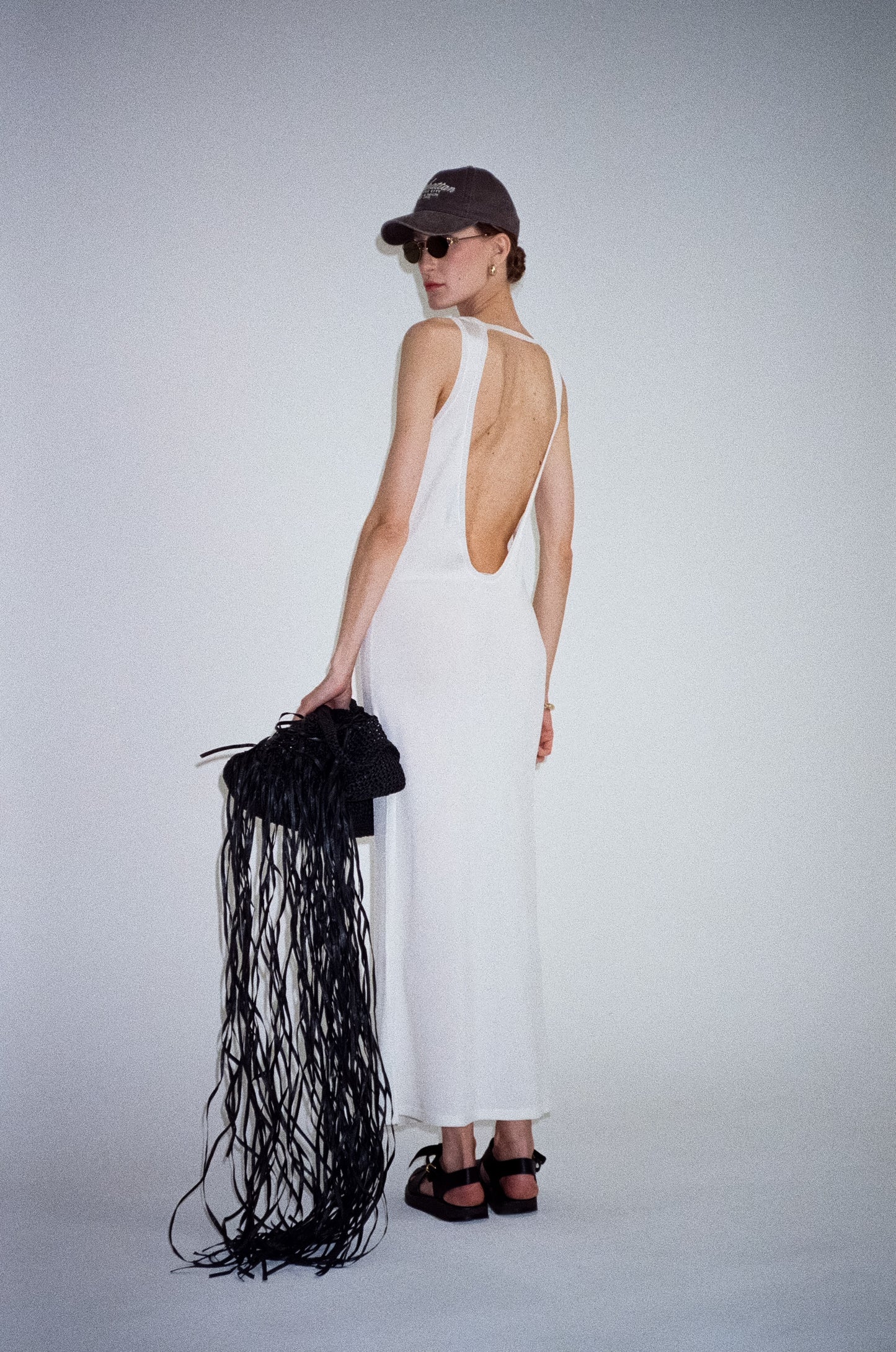 KNITTED DRESS KATERINA KVIT
