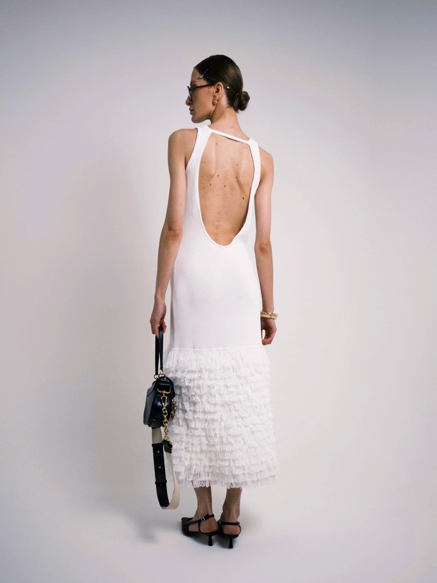 KNITWEAR DRESS  KATERINA KVIT