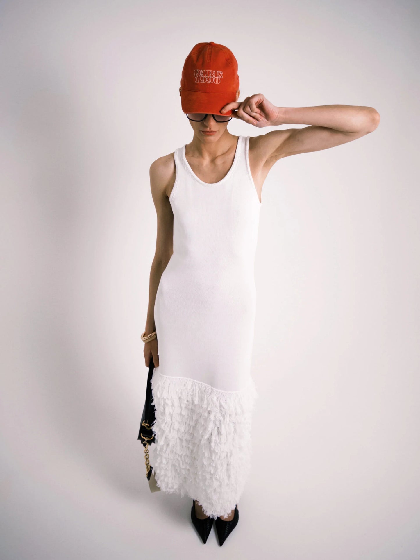 KNITWEAR DRESS  KATERINA KVIT