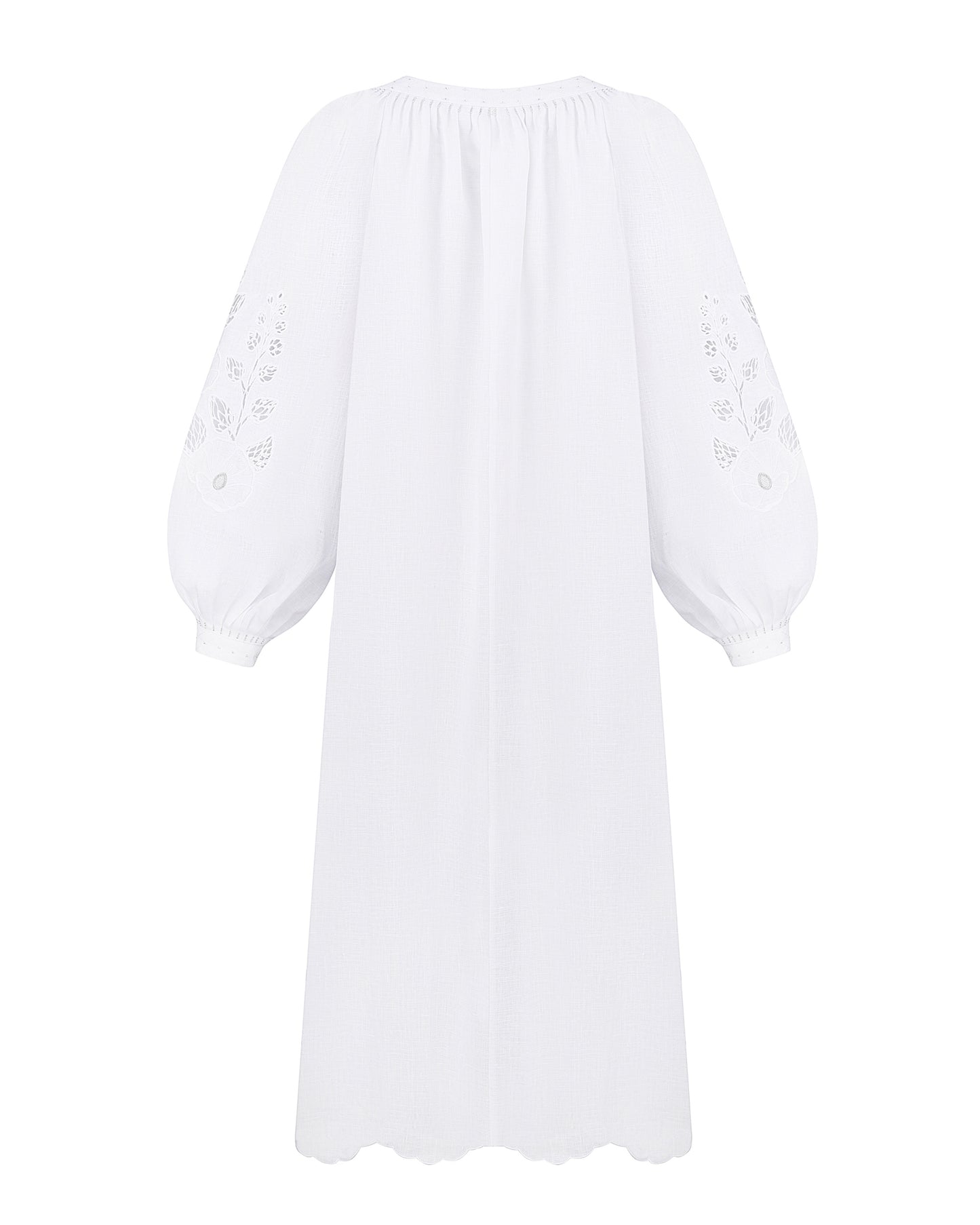 Mallow white midi-dress FOBERINI