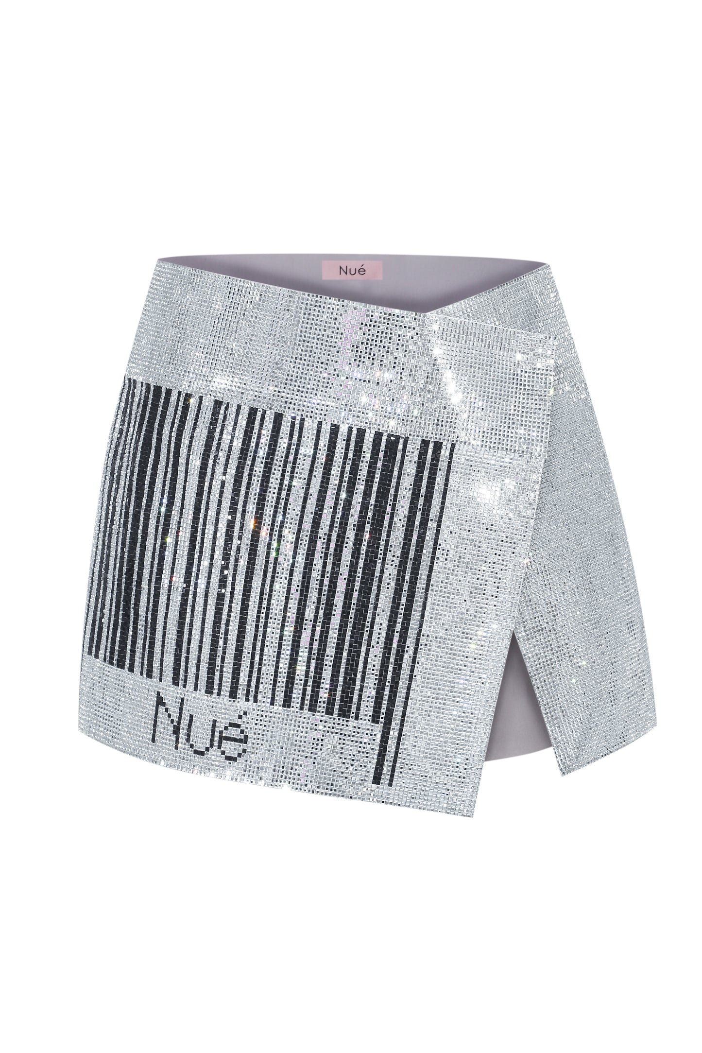 Barcode Mirror Skirt NUÉ