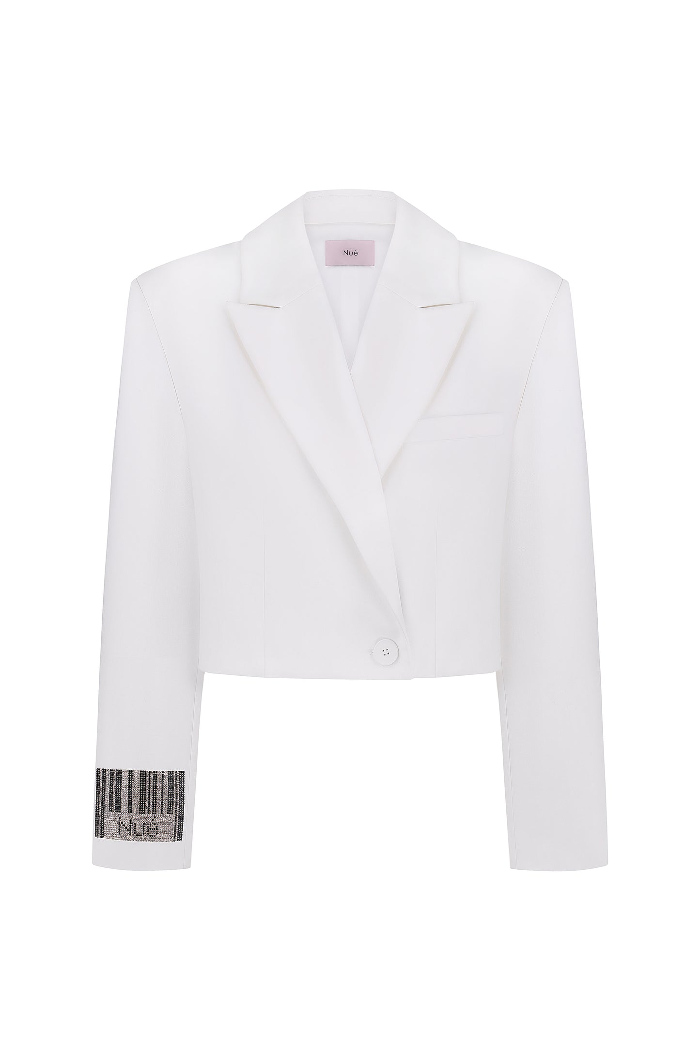 Barcode Cropped Blazer NUÉ