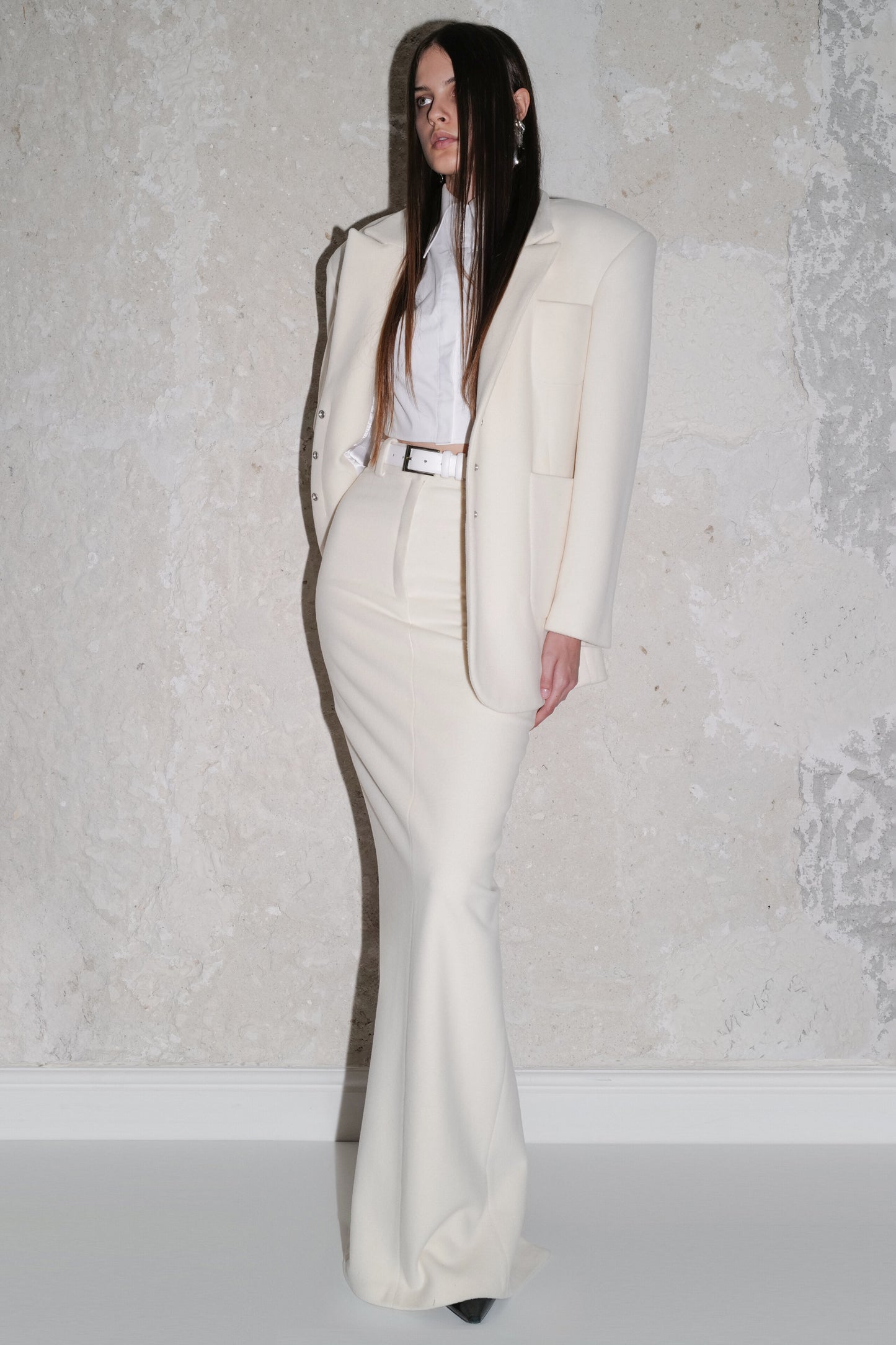 Cashmere Oversized Jacket VESTIAIRE D'UN OISEAU LIBRE