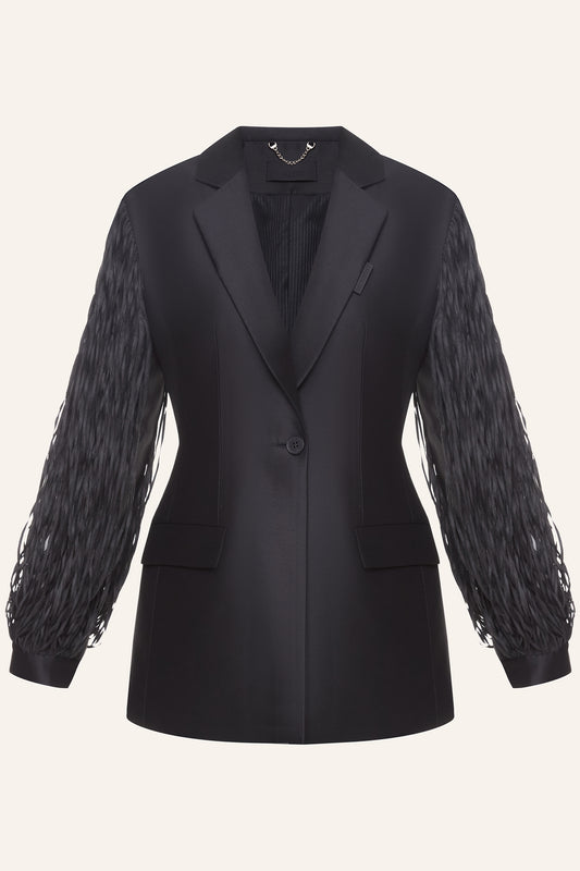 ARCHITECTURAL WOOL JACKET KATERINA KVIT
