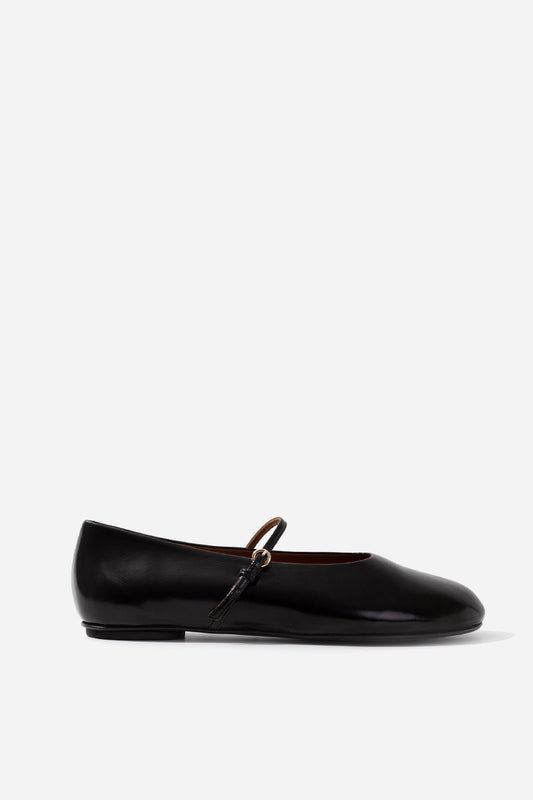 KRISTY SACCHETTO black ballet flats KACHOROVSKA