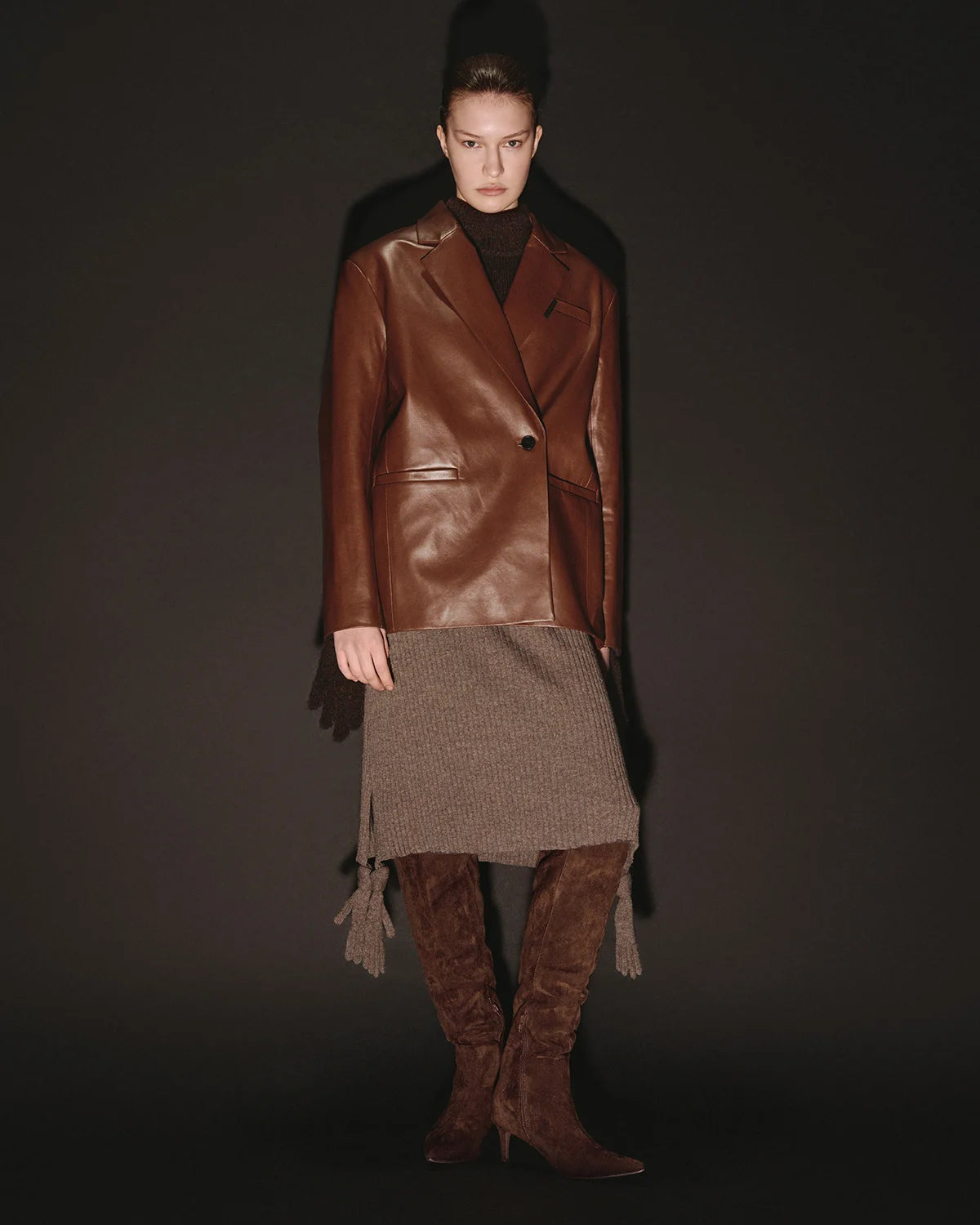 LEATHER JACKET  KATERINA KVIT