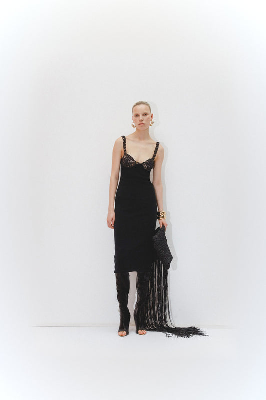 KNITWEAR DRESS  KATERINA KVIT