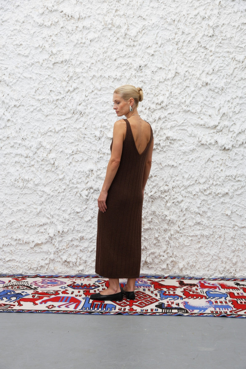 Sleeveless Knitted Dress 91LAB