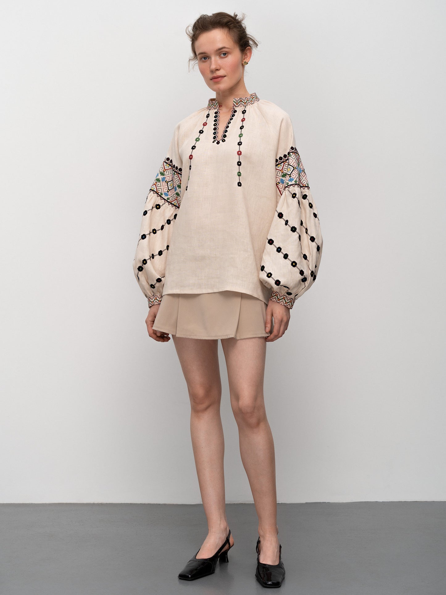 Women's shirt of the Opillia region Berezhany ETNODIM