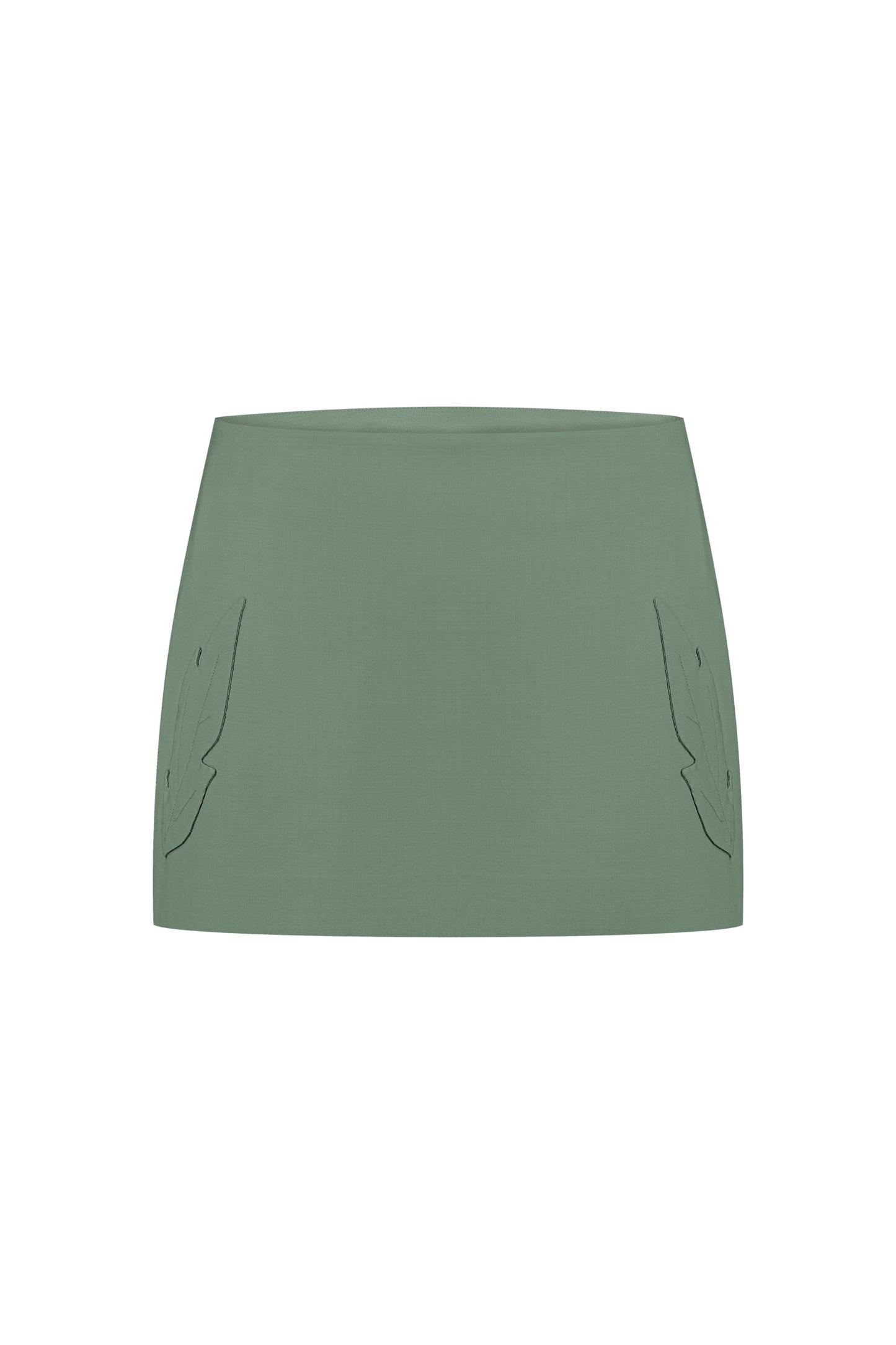 Merezhyvo mini skirt green PODYH