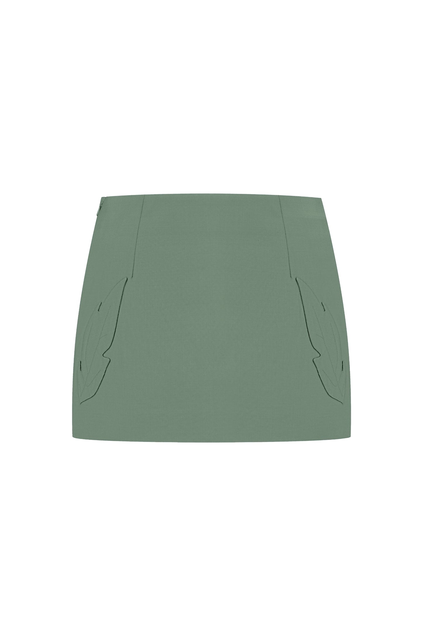 Merezhyvo mini skirt green PODYH