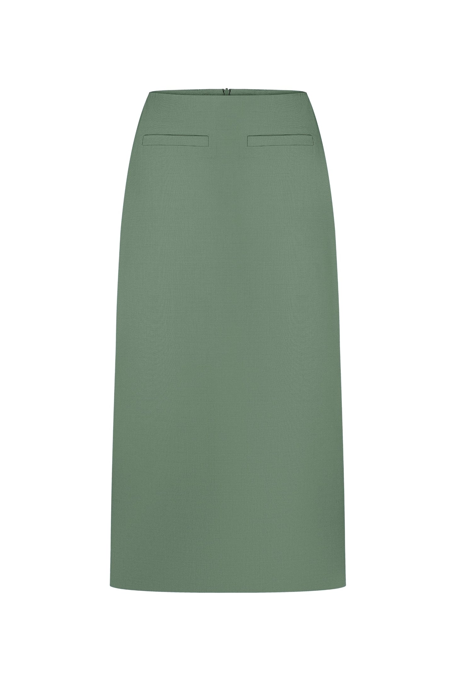 Merezhyvo midi skirt green PODYH